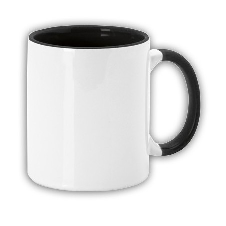 TAZA SUBLIMACION FANGA NEGRO