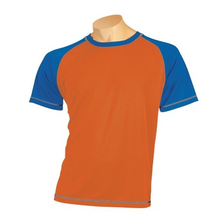 CAMISETA TECNICA LONDON NARANJA L