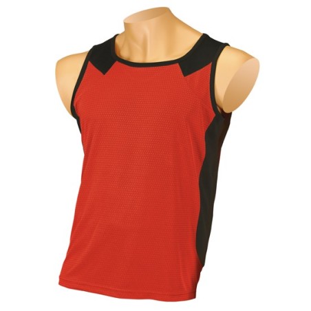 RED TECHNIQUE T-SHIRT DREAM SLEEVELESS L