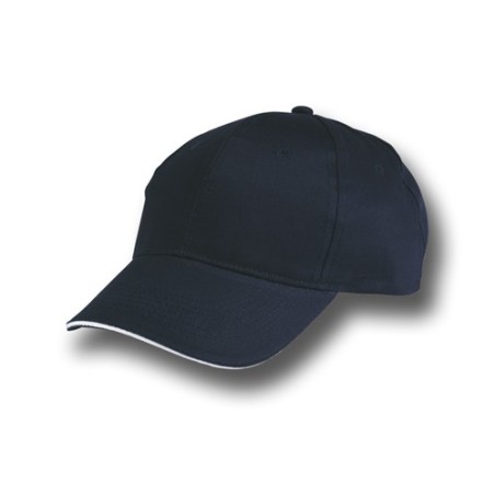 GORRA ALGODÓN SANDWICH AZUL