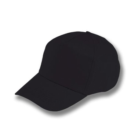 GORRA ALGODON BASIC NEGRA