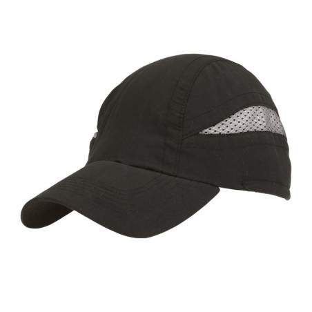 CASQUETTE MICROFIBRE RUNNER NOIRE