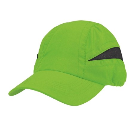 GORRA MICROFIBRA RUNNER VERDE