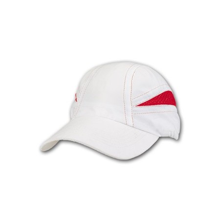 RED MICROFIBER CAP CONTRAST