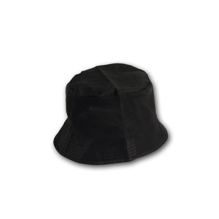 BLACK COTTON HAT BOBY