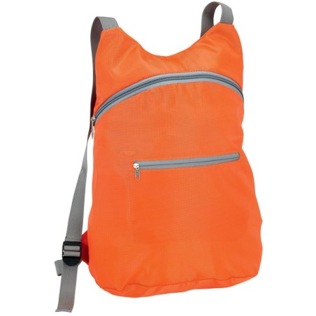 MOCHILA POLIÉSTER PLEXI LARANJA