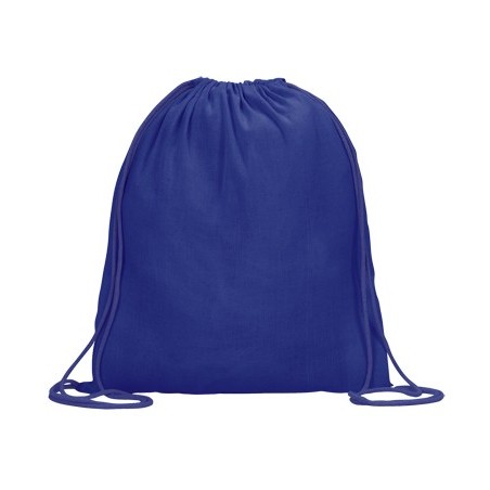 MOCHILA ALGODAO KOMBU AZUL 115gr/m2