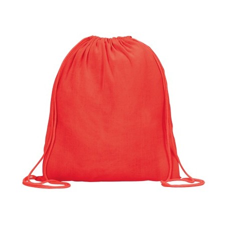 RED BACKPACK COTTON KOMBU 120gr/m2