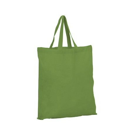 GREEN COTTON BAG TRANIS