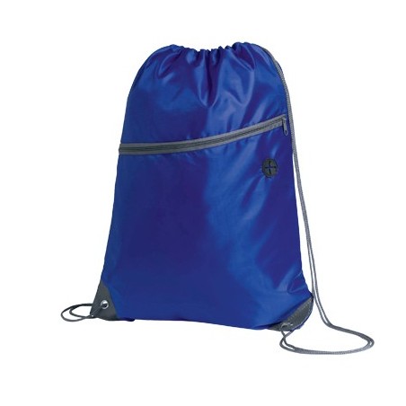 BLEU POLYESTER BACKPACK CROSSY