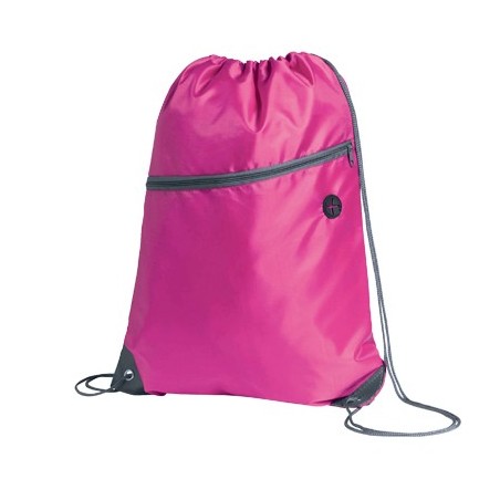 FUCHSIA POLYESTER BACKPACK CROSSY