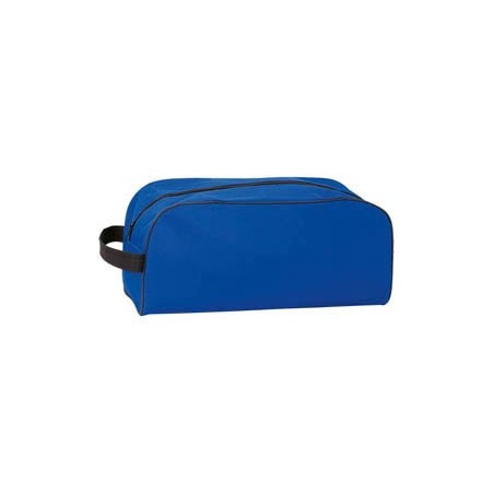 BLUE POLYESTER SHOE BAG SLIPER