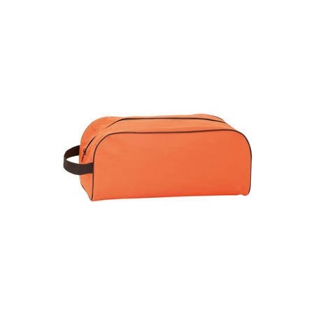 ORANGE POLYESTER SHOE BAG SLIPER