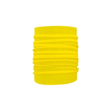 YELLOW POLYESTER NECK WARMER BAFY