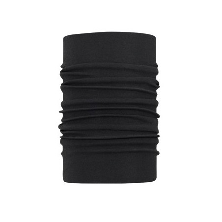 BLACK POLYESTER NECK WARMER BAFY