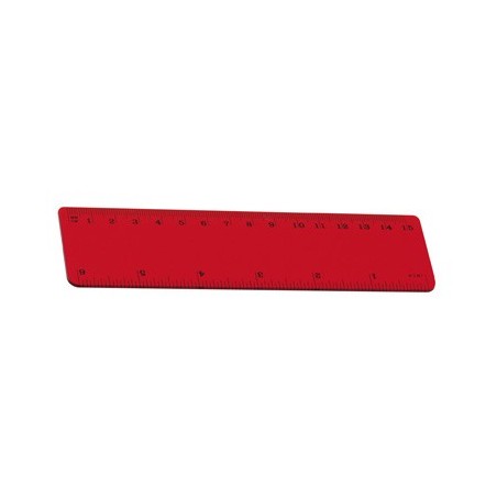 REGLA ABS RULER ROJO