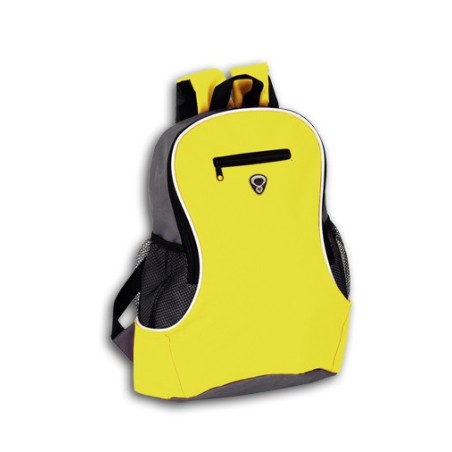 YELLOW POLYESTER BACKPACK POPPY