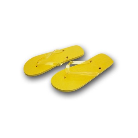 TONGS PATIO FEMME JAUNE