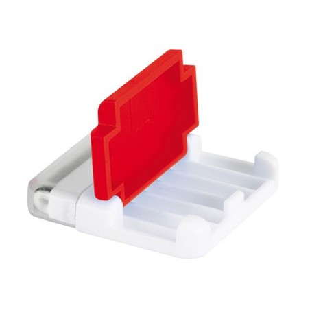 RED PLASTIC HOLDER CRAB