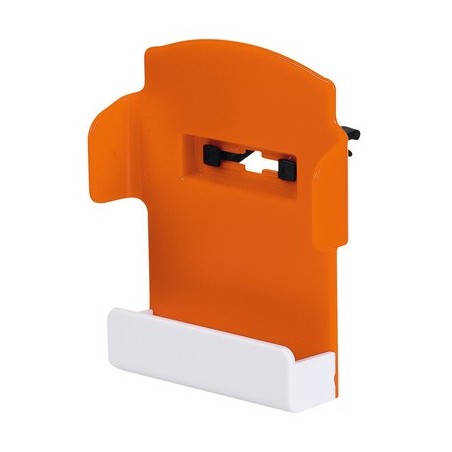 ORANGE HOLDER PLASTIC RADIO