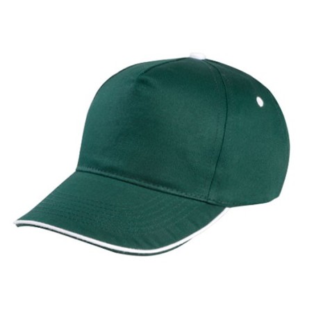 GORRA BASEBALL VERDE OSCURO