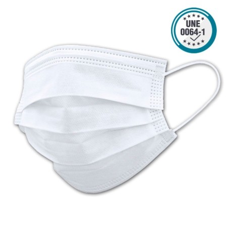 WHITE HYGIENIC MASK KIRON