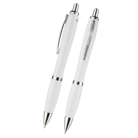 WHITE ANTIBACTERIAL PEN RAPPEL