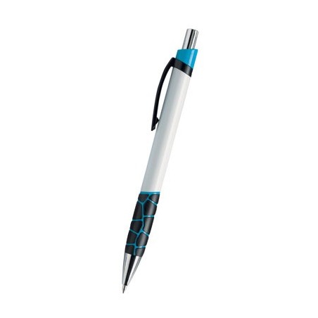 BLUE PLASTIC PEN VULCANO