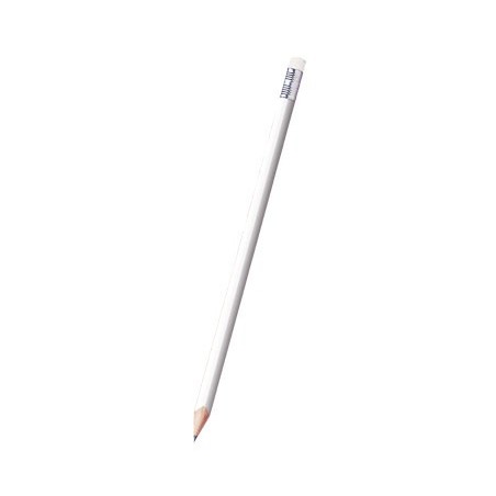 WHITE PENCIL WITH ERASER TRIFER