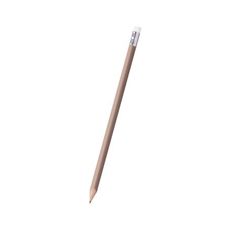 NATURAL PENCIL WITH ERASER TRIFER