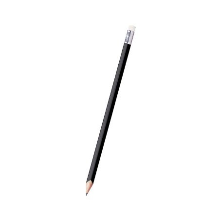 BLACK PENCIL WITH ERASER TRIFER