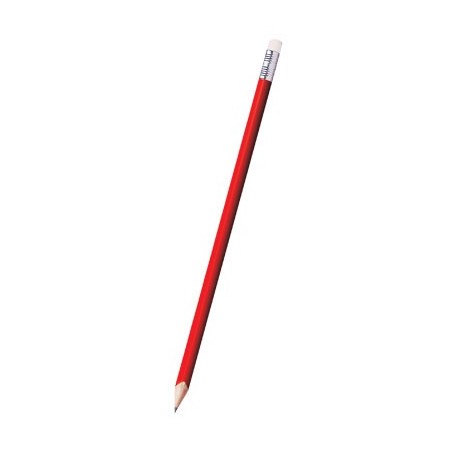 RED PENCIL WITH ERASER TRIFER