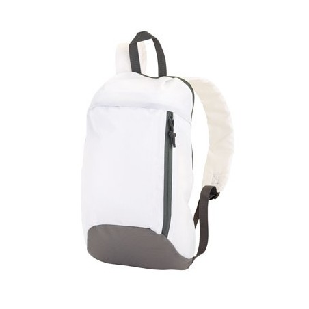 WHITE POLYESTER BACKPACK KATHON