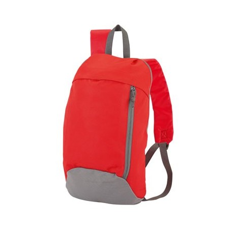 RED POLYESTER BACKPACK KATHON