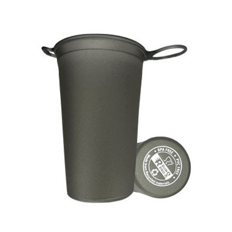 VASO PLEGABLE COLLAP COLOR  GRIS