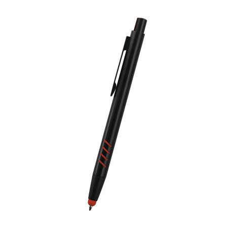 STYLO ALUMINIUM LOGIC ROUGE