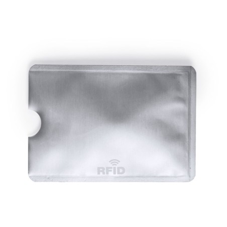 SILVER CARD HOLDER BECAM