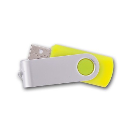 MEMORIA USB 16GB RECORD AMARILLO