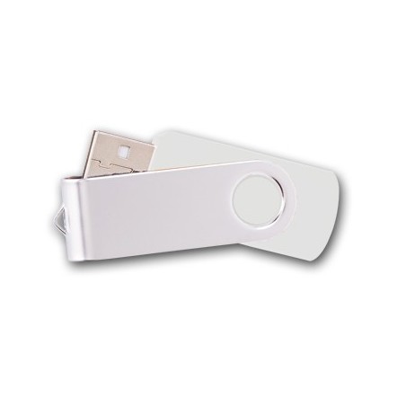 MEMORIA USB 16GB RECORD BLANCO