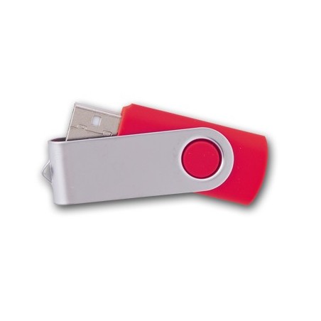 MEMORIA USB 16GB RECORD ROJO