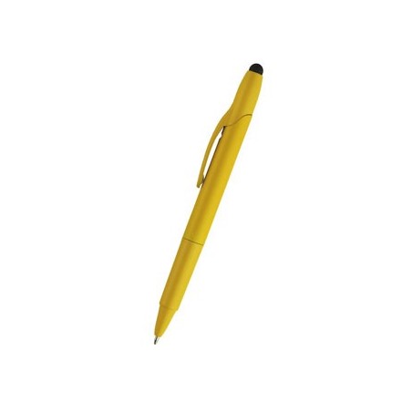 YELLOW PLASTIC PEN PLONK