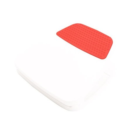 PINZA MAGNETICA VALLY BLANCA COMBINADA COLOR ROJO