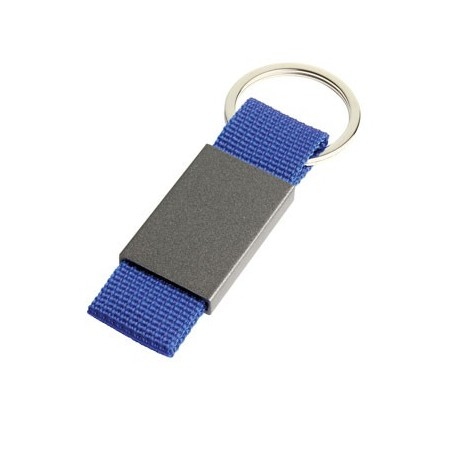 BLUE KEYRING METAL-NYLON OKAPI