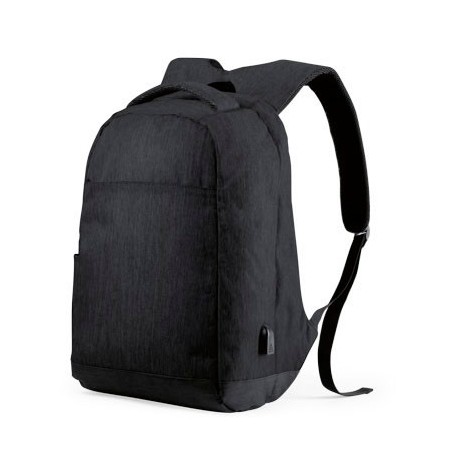 BLACK ANTI-THEFT BACKPACK VECTOM