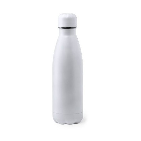 BIDON ACIER INOX REXTAN BLANC 790 ML