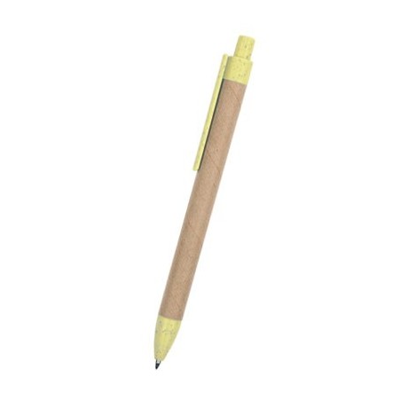 YELLOW CARDBOARD PEN PARTON