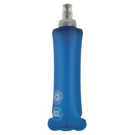 BOTELLA PLEGABLE TPU SUCKIN DE 250 ML. AZUL