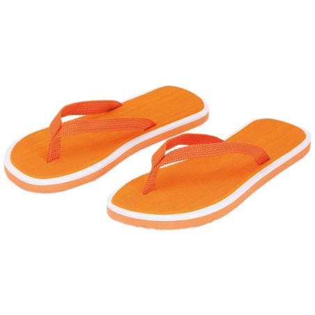 CHANCLAS CAIMÁN NARANJA 36-38