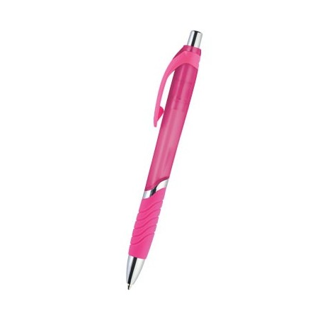 STYLO EN PLASTIQUE BRAXI ROSE