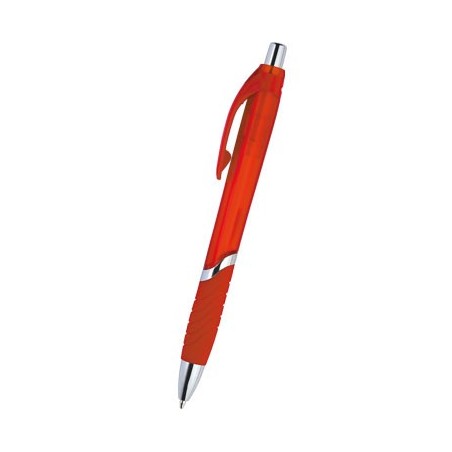 RED PLASTIC PEN  BRAXI